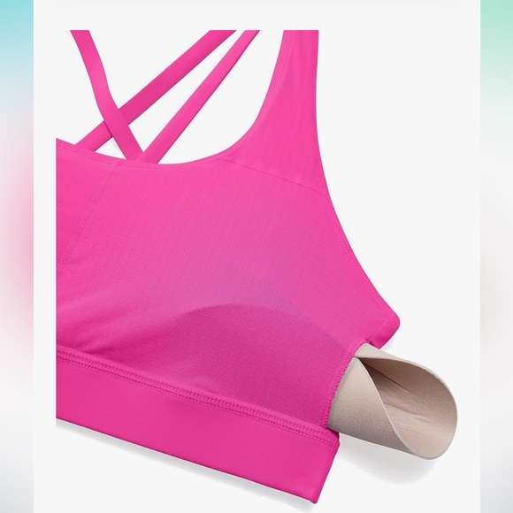 CRZ YOGA Pink Sports Bra - Picture 5 of 5